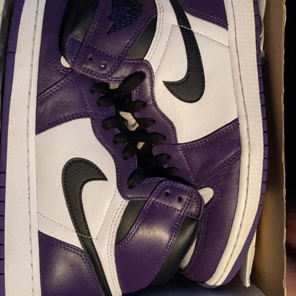 Jordan 1 Court Purple 2.0 - Picture 9 of 9